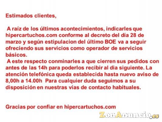 VENTA TINTA Y TONER